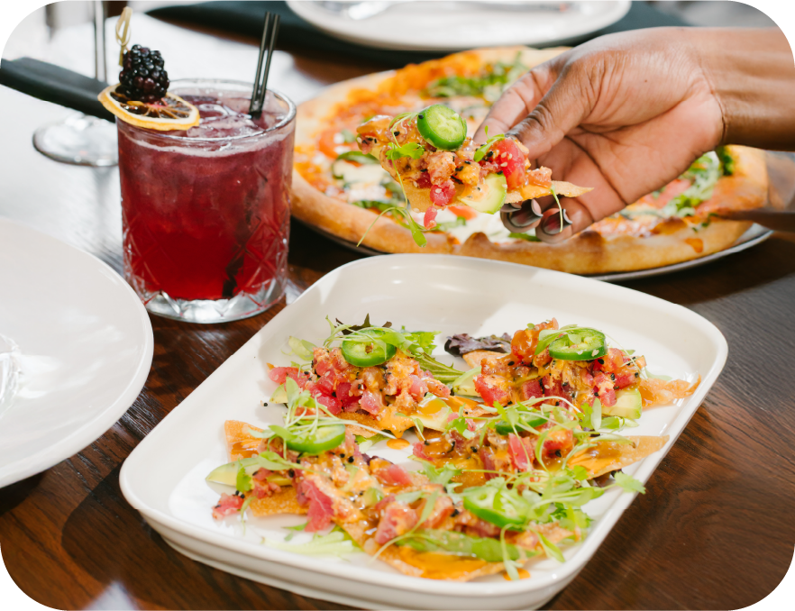 Ahi Tuna Nachos & Whitney